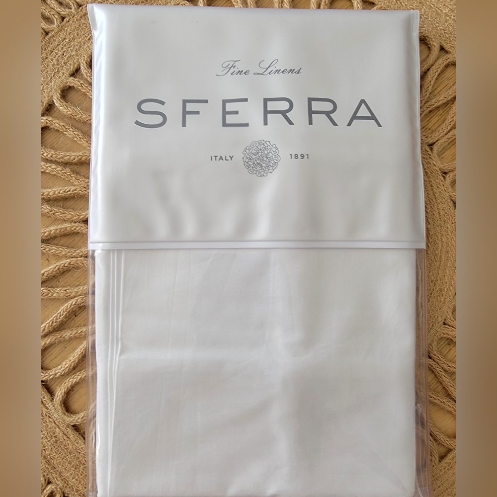 SFERRA Fine Linens in Elegant White